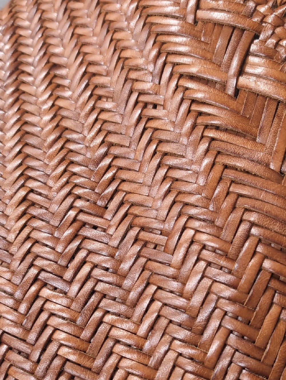 Dragon Diffusion Triple Jump Small Woven Leather Tote - Picture 15 of 16